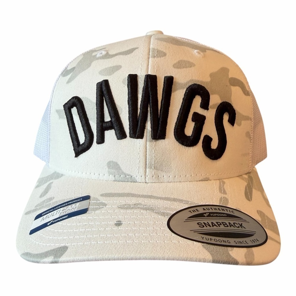 NCAA Georgia “DAWGS” SNAPBACK TWILL TRUCKER CAP